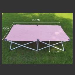 Cama de acampamento dobrável com saco de dormir, Cama ao ar livre, Cama de sesta infantil, Nature Hike, Diversão da praia, Suprimentos para caminhadas - Image 6