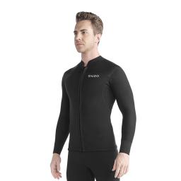 Ternos de neoprene de manga longa para homens e mulheres, jaqueta wetsuit, camiseta para surf e canoagem, roupas de paddle, 3mm, top - Image 3
