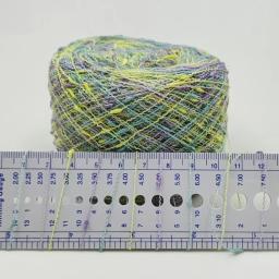 50g fio de articulação de bambu algodão e linho tingimento mão tricô crochê fio tecer malha sintética coton crocheter fio zl4 - Image 4