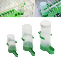 Dispensador de água automático do pássaro e alimentador de alimentação, gaiola anti-arranhões, papagaio pet, copo bebendo e tigela, pássaros suprimentos, 2pcs - Image 1