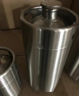 Garrafa de cerveja portátil em aço inoxidável, mini barril, garrafas de cerveja portátil, fabricação de vinho, bar, ferramenta de acessório, fabricação de cerveja em casa, 304 - Image 4