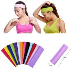 Sweatband bandana yoga faixas de cabelo basquete ginásio esporte estiramento fita cabeça faixa de cabelo sweatband universal dança motociclista acessório - Image 4