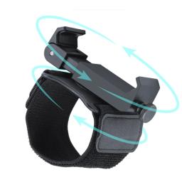 Suporte do telefone para bicicleta, alça de pulso, braçadeira de rotação de 360 °, smartphone para corrida, caminhada, ciclismo, pulseira - Image 4
