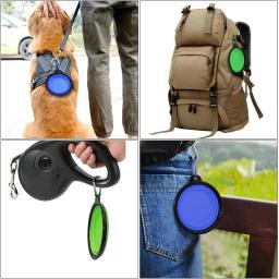 Tigela dobrável de comida para animais de estimação, Alimentador grande ao ar livre Recipiente portátil para cachorro e cachorro, Alimentador de água - Image 3