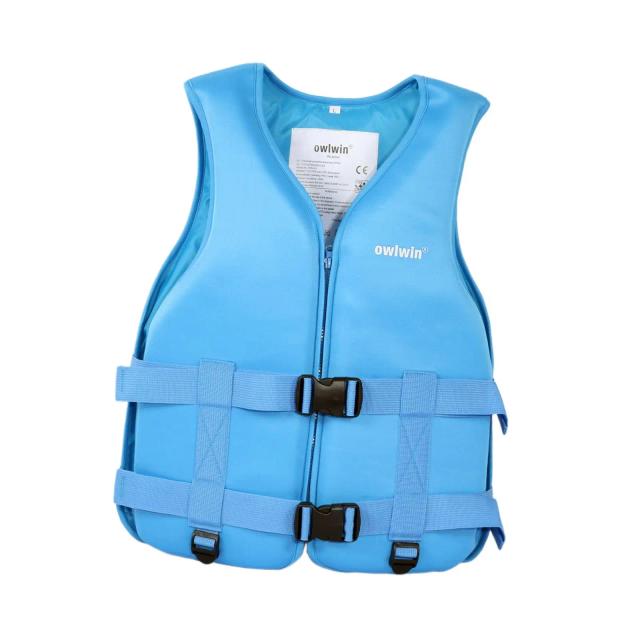 Jaqueta salva-vidas ajustável para caiaque, ideal para adultos e crianças, leve e respirável