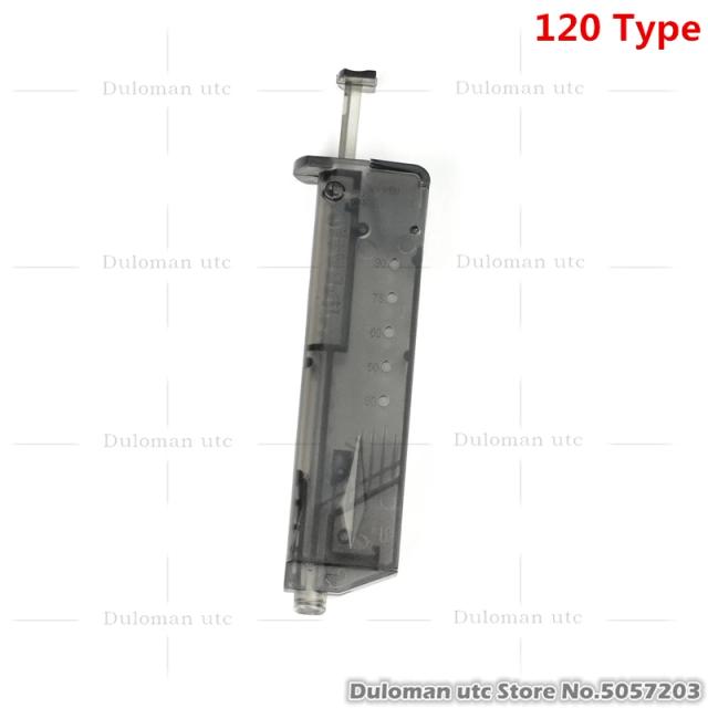 Carregador Redondo Dulman UTC 120/200 para Airsoft M4 com Adaptador Universal para Pistola GBB e Ferramenta de Carregamento de 500 Rounds 6mm BB