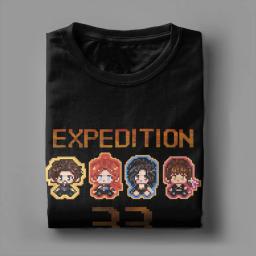 Clair Obscur Expedition 33 Gustav Maelle Lune Sciel Camisetas Vintage 100% Algodão Camisetas Pescoço Redondo Manga Curta Camisetas Roupas - Image 4