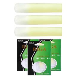 Palhetas de clarinete profissionais para instrumento musical, resina resistência à umidade, acessórios práticos, 3pcs - Image 1