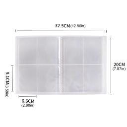 Álbum com porta-cartões para jogador, álbum para jogador de futebol, livro com fichário, melhor para esportes e negociação, 240pcs - Image 6