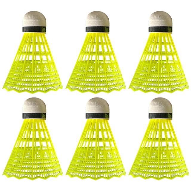 Nylon Badminton Balls para Iniciantes com Alta Velocidade e Grande Estabilidade - Kits de 3 ou 6 Peças para Práticas Esportivas