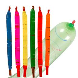 Balão divertido foguete gritando, Balões gigantes do apito voador, Cor brilhante, Ir para o céu, Kids Party Toy, 100pcs - Image 6