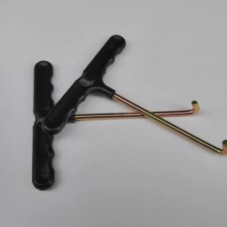 Apertores de cadarço duráveis, Patins De Hóquei No Gelo Extratores, Rolo De Plástico, Pro Tools Stick, Gancho De Sapato, 5 Pcs - Image 5