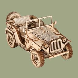 Quebra-cabeça 3D Diy Modelo de montagem de carro de brinquedo de madeira para aniversário adulto Halloween presentes de Natal - Image 1