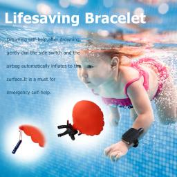 Anti Drowning Lifesaving Pulseiras Flutuantes, Segurança De Natação, Dispositivo De Resgate, Pulseira, Auxílio De água, Colete salva-vidas, Esportes Aquáticos - Image 2