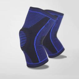 Compressão Profissional Joelho Brace, Protetor de Suporte, Esporte Joelheiras, Silicone Joelheiras para Basquete, Futebol, Menisco Rasgo - Image 6