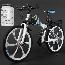 Bicicletas de dupla utilização para deslocamento e entretenimento de montanha off road para homens e mulheres, bicicletas de montanha para adultos - Image 6