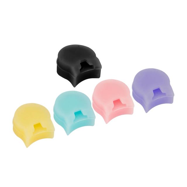 Conjunto de 5 Protetores de Silicone para Clarinete e Oboé - Almofadas para Polegar e Acessórios para Instrumentos de Sopro