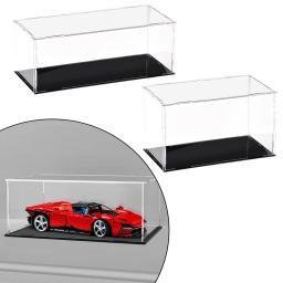 Acrílico Modelo Display Case para Coleção Figuras, armazenamento Organizer, Dustproof Box, Proteção, Collectibles, Collectibles - Image 1