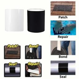 Fita impermeável transparente forte, adequado para natação anel, barraca, tubulação de água, reparação da bacia, alta resistência, dureza, preto - Image 5