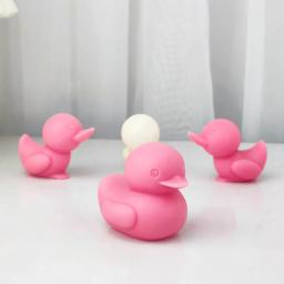 Moldes De Vela De Silicone De Pato De Natação 3D Bonito Sabão De Pato Gesso Artesanato De Resina Molde De Cimento Bolo De Chocolate Animal DIY Ferramenta De Cozimento - Image 2