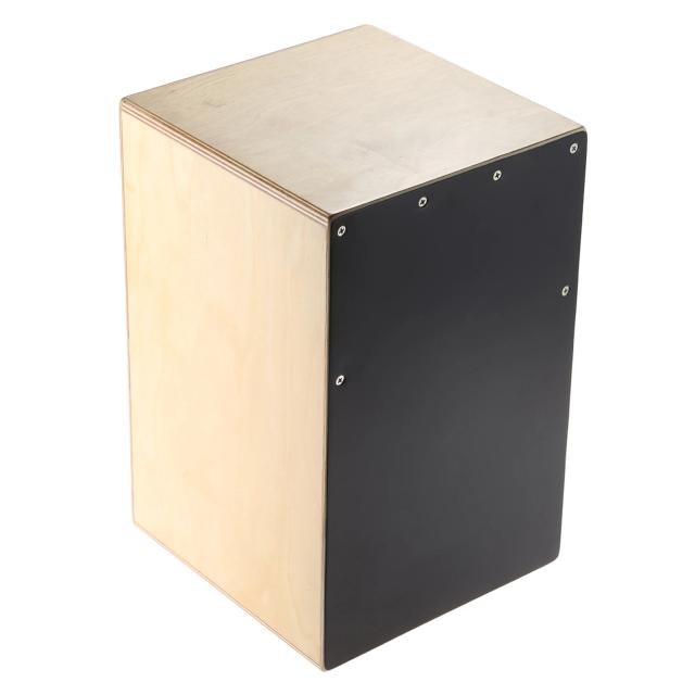 Cajon de Madeira Infantil: Percussão Divertida com Acessórios e Pés de Borracha