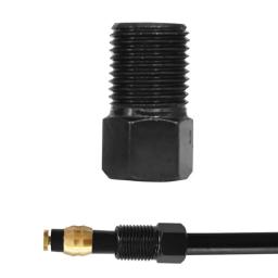 Parafuso de mangueira hidráulica para Shimano, GUIA ÁVIDO, 5mm, Cabo Preto, Parafuso oco para freio a óleo de bicicleta, Junta de tubulação de óleo - Image 2