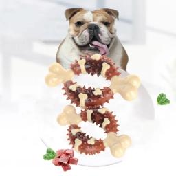Bone Chew Toy para Animais de Estimação, Resistente a Mordida de Dentição, Ossos de Nylon, Cães Pequenos e Médios - Image 1