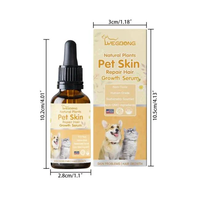 Soro Hidratante para Cães e Gatos: Tratamento Eficaz para Queda de Pelo e Reparação da Pele