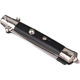 Portátil Folding Primavera Comb, American Oil Head Comb, Pente de salto automático, Costas grandes, Bolso borboleta, Viagem - Image 6
