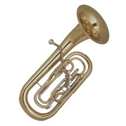 Seasound OEM Barato Alta Qualidade Ouro 4 Pistões Marching Instrument Eufónio JYMEP734 - Image 1