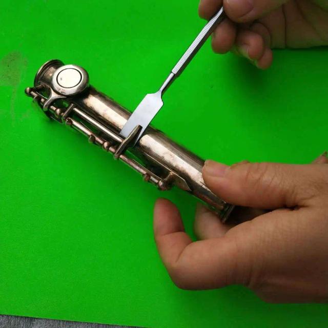 Conjunto de 5 Ferramentas de Reparação para Instrumentos Musicais: Saxofone, Clarinete, Oboé, Flauta e Trompete