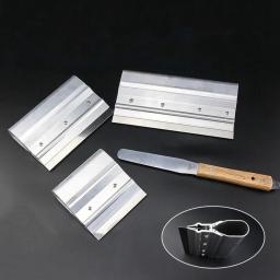 Raspador de Rodo de Aço Inoxidável, Espátula de Estêncil com Alça, Serigrafia, Ferramentas SMT, Peças de Ferramentas, 10 cm, 15 cm, 20 cm, 25 cm, 30cm - Image 4
