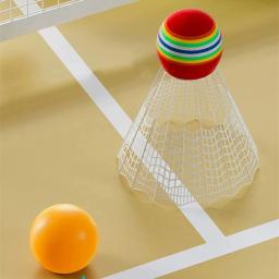 Raquetes leves de badminton para crianças, raquetes de tênis com bolas para jogos familiares, brinquedo infantil - Image 4