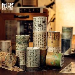 Fita adesiva Washi estilo chinês, fitas de papel decorativas, fitas adesivas, suprimentos DIY Scrapbooking - Image 1
