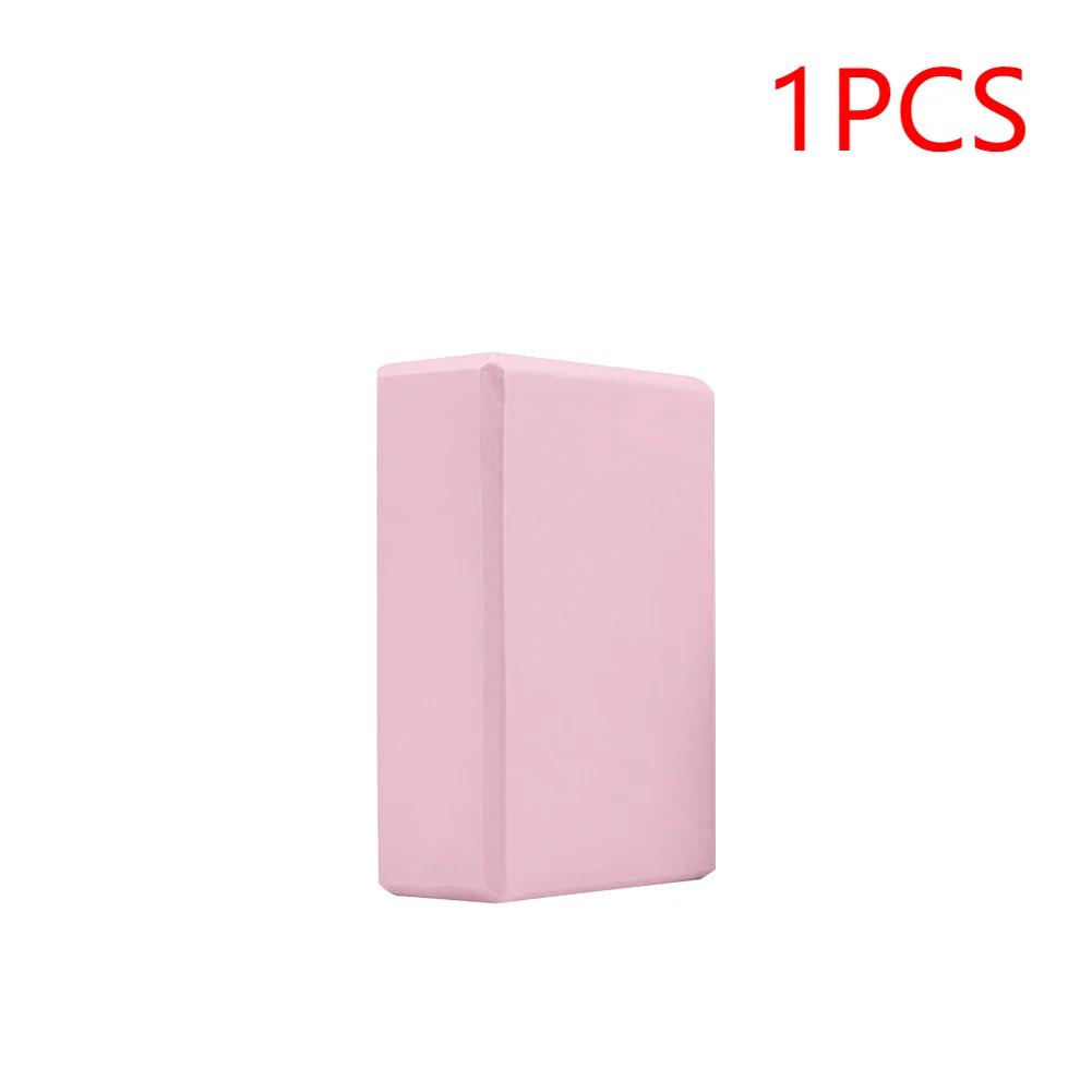 1-5 pçs eva bloco de yoga à prova de umidade blocos de yoga de alta densidade cor sólida yoga equilíbrio tijolos corpo moldar blocos de yoga para medit - Image 1