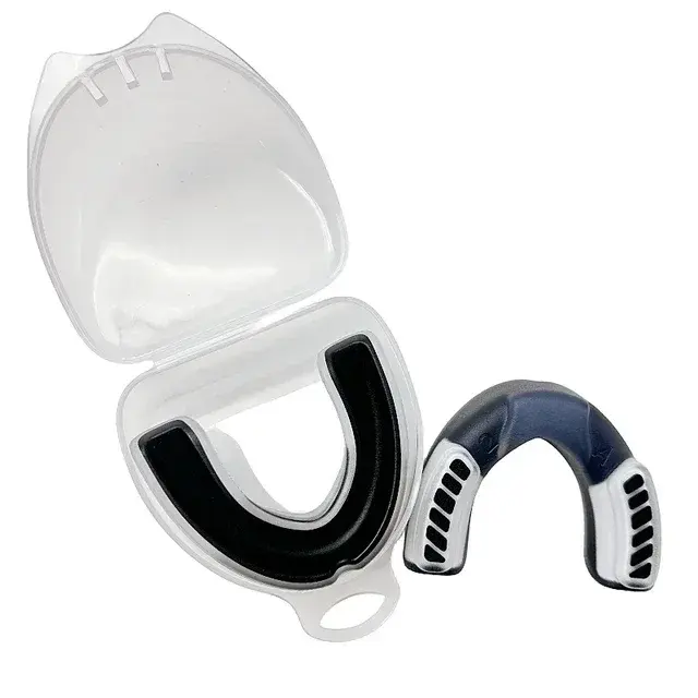 Guarda-Boca de Silicone Alimentício para Boxe, MMA e Basquete - Protetor Dental de Alta Qualidade