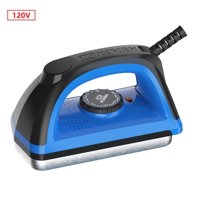 XCMAN Ferro de Cera para Snowboard e Esqui com Placa Base Ondulada e Controle de Alta Temperatura 120V/230V