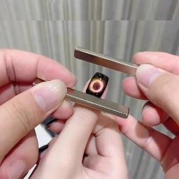 Caneta magnética de unhas para manicure, pintura 3D Cat Eye, varinha magnética de ponta dupla, polonês em gel, pintura mágica, DIY e ferramentas de salão - Image 2