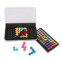 Contas de pirâmide mágica para crianças, presentes de brinquedo Montessori, jogo 3D, pensamento educacional e lógico, transformar rapidamente, QI, 120 desafio - Image 4