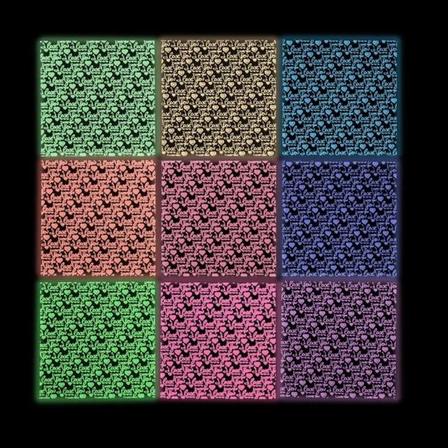 Papel Cartão Luminous Origami para Scrapbook: Papel Impressão Face Única com Efeito Brilhante no Escuro