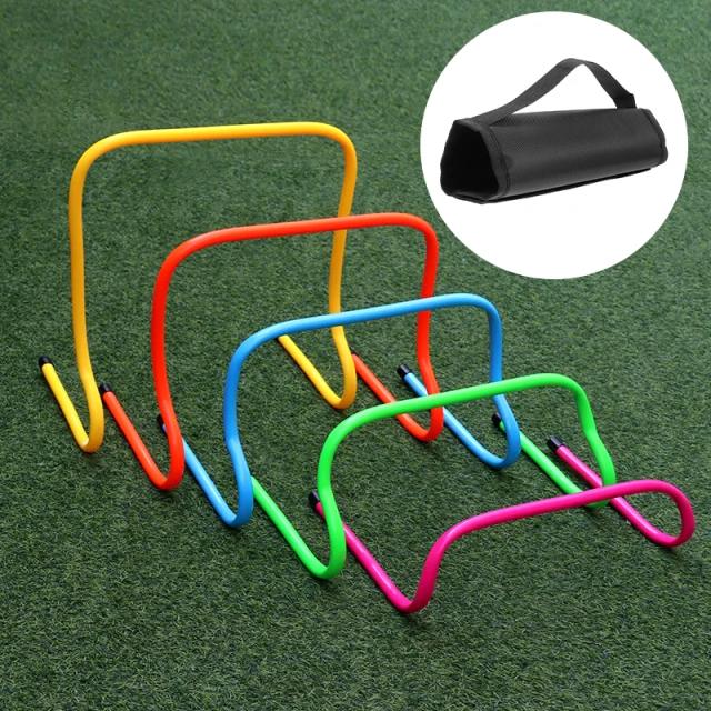 Kit Completo de Treinamento de Futebol: Acessórios de Agilidade e Obstáculos para Transporte e Armazenamento