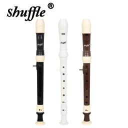 Flauta de Harpa Barroca com Haste de Limpeza para Crianças, 8 Buracos, Instrumentos Musicais de Sopros Destacáveis, Orff Boutique, Presentes - Image 1