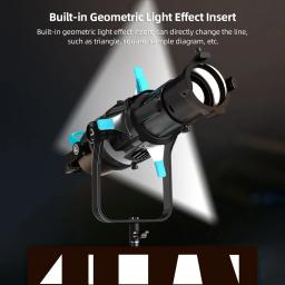 LIPPMANN-Ponto óptico Bowens Mount cônico Snoot Kit, LED contínuo luz, luz estroboscópica para retrato, fotografia de casamento - Image 5