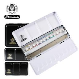 SCHMINCKE-Horadam Aquarell Ouro-Pérola Metálica Ltd Edition, Conjunto de Viagem Meia Pan, Art Supplies, 6, 12, 18, 74776, 74777, 74778 - Image 3