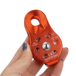 Único Swivel Corda Polia Bloco, 26KN, liga de alumínio, Heavy Duty, 12mm Corda Escalada - Image 5