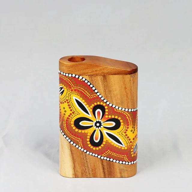 Didgeridoo Profissional: Instrumento de Sopros Portátil para Música Clássica e Arte Decorativa