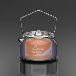 Fire Maple Stainless Steel Kettle, Bule S304 para caminhadas ao ar livre, Mochila, Camping, Bushcraft, Durável, 1.2L - Image 2