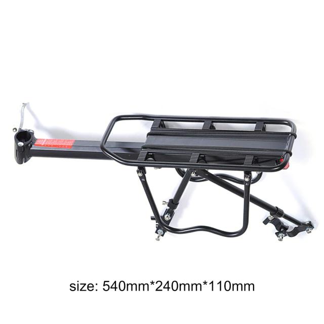 Suporte Ajustável para Bagageiro Traseiro de Bicicleta - Liberação Rápida para Ciclismo e Acessórios MTB