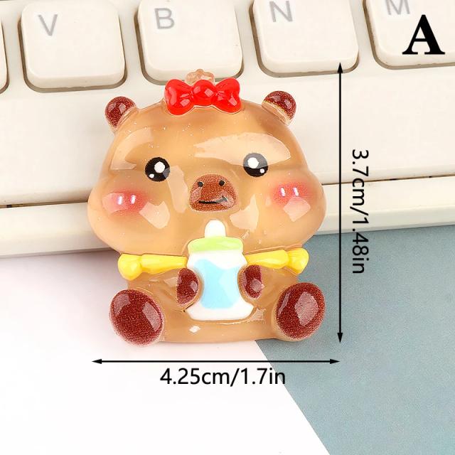 Mini Dolfinho Luminoso para Decoração de Casa, Paisagismo em Miniatura e Artesanato em Resina