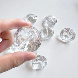 Diamante Acrílico Mesa Lugar Titular Do Cartão, Cristal Número, Nome Do Cartão Stand, Foto Clip, Casamento Aniversário Decorações Do Partido, 10 Pcs, 20Pcs - Image 1
